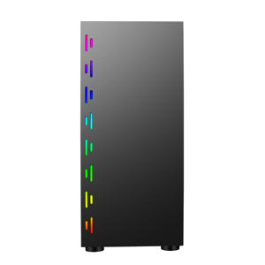 Gran oferta 2024, caja de ordenador <span class=keywords><strong>Cooler</strong></span> <span class=keywords><strong>Master</strong></span> 330-6, caja de PC de escritorio, caja de plástico para juegos ATX, SPCC, Torre media negra, 0,5mm, ATX PSU - Product Image 2