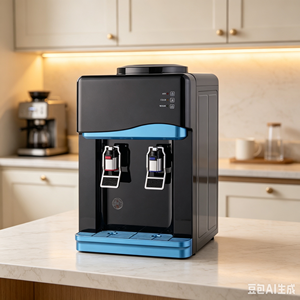 Dispenser Acqua Calda e Fredda da Tavolo SafeHome in Combinazione di Colori Nero e Blu - Product Image 3
