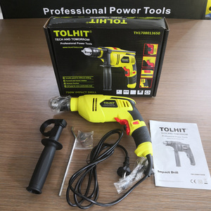 <span class=keywords><strong>สว่าน</strong></span>กระแทกขนาดเล็กพกพา TOLHIT Professional 450W 10 มม. 110-240V ปรับความเร็วได้ เครื่องเจาะมือไฟฟ้า <span class=keywords><strong>DIY</strong></span> OEM - Product Image 3