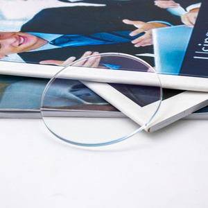 Venta al por mayor visión única bloque azul 1,67 transición fotocromática Photogrey CR 39 lente óptica antirreflectante HMC HC luz EMI - Product Image 5