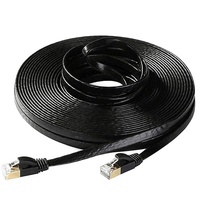 Cat 7 RJ45 Câble Ethernet Plat Réseau Internet Lan Cordons De Raccordement 1m à 30m pour Modem et Routeur et L'ordinateur et PS4 etc