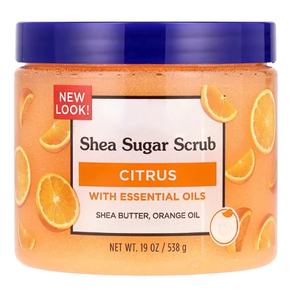 مقشر الجسم دكتور تيل بالحمضيات وزبدة الشيا مع الزيوت الأساسية 538 جرام، ينظف بعمق ويغذي ويرطب البشرة للحصول على بشرة ناعمة - Product Image 1