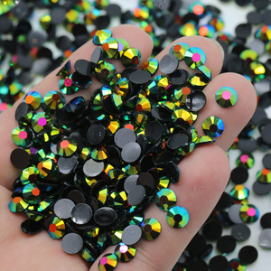 Resina Xulin, Diamantes de Imitación de 2mm-6mm, Color Jelly <span class=keywords><strong>AB</strong></span> para Decoración de Prendas, Venta al por Mayor con Empaque Personalizado - Product Image 5