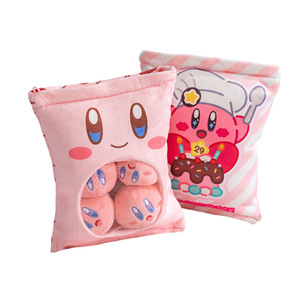 20cm Pink Star para <span class=keywords><strong>Kirby</strong></span> Snack Bag Peluche de juguete de dibujos animados lindo oso almohada para niñas llena de algodón PP Snack Bag regalo - Product Image 3