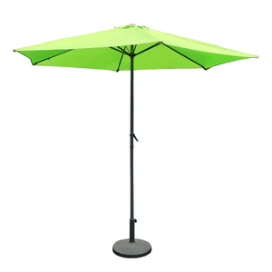 Parasol de marché vert pour mobilier de patio - Product Image 2
