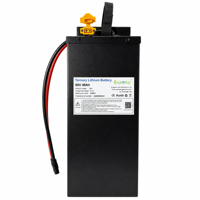 Baterai Lithium Isi Ulang 60V 48Ah 340A 16S12P Daya Tinggi untuk Sepeda Motor Listrik Freeride Pendakian Bukit Terjal Olahraga