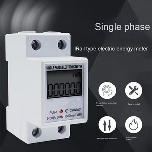 Độ chính xác cao một pha điện năng lượng mét Đường Sắt loại với thông minh hiển thị kỹ thuật số độ chính xác cao LCD tần số mét - Product Image 2