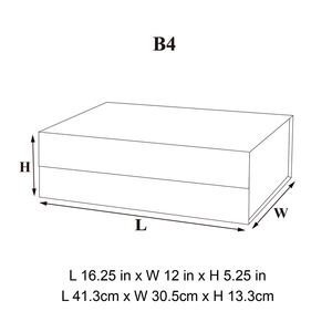 Bluk B4 Size Luxury Magnetic Gift <b>Box</b> for Cloth <b>Packing</b> with Ribbon - Product Image 5