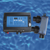 Meilleures ventes 2019 Chlorinateur d'eau salée pour piscine Modèle X50CL / Certifié CE Sortie de cellule 50g/h