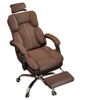 Chaise de bureau pivotante simple et confortable pour le gaming, idéale pour la maison, le bureau, les étudiants et les projets.