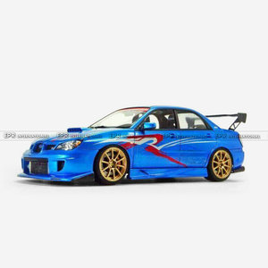 Faldones Laterales de Fibra de Vidrio Tipo VTX de Lujo para Subaru Impreza WRX 9ª Gen GDC 2004-2007, Fácil Instalación - Product Image 3