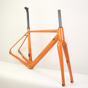 <span class=keywords><strong>Cuadro</strong></span> de <span class=keywords><strong>Bicicleta</strong></span> de Carbono para <span class=keywords><strong>Gravel</strong></span> GR029, <span class=keywords><strong>Cuadro</strong></span> de <span class=keywords><strong>Bicicleta</strong></span> de Carretera de Carbono para Carreras, BSA 700C*42C, Di2 y Mecánico, con Freno de Disco - Product Image 4