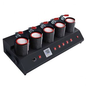 Máquina de sublimación de tazas de 5 estaciones Super Star para transferencia de calor en tazas de 11 oz - Product Image 5