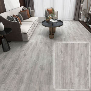 Interlock SPC pavimento in legno grano ponte impermeabile Click plance Spc pavimento in vinile per soggiorno - Product Image 1