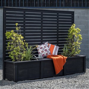 Treillis de <span class=keywords><strong>jardin</strong></span> <span class=keywords><strong>japonais</strong></span> et jardinière en métal - Product Image 2