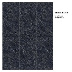 กระเบื้องเซรามิคเคลือบเงา750*1500มม. แผงขนาดใหญ่ร่วมสมัยหรูหรารูปแบบผนังและการตกแต่งภายใน - Product Image 2