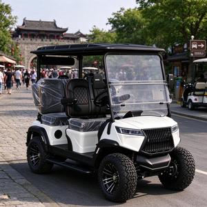 Carrito de golf todoterreno de 4 plazas OEM ODM con color personalizado para pedidos de proyecto - Product Image 1