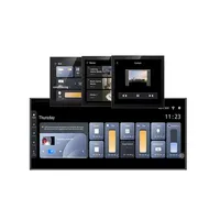 Pantalla de Control Central Tuya IPS de 12.3 Pulgadas con Pantalla Táctil Android, Diseño de Barra, Interruptor Inteligente, Música de Fondo, Voz, Puerta de Enlace Wi-Fi