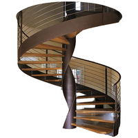 Escalier en colimaçon intérieur et extérieur, pour décoration de jardin, terrasse, patio, balcon, pour entrepreneurs et projets, durable, vente en gros