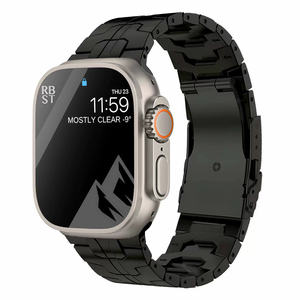 Bracelet en titane pour hommes conçu de luxe pour <span class=keywords><strong>Apple</strong></span> <span class=keywords><strong>Watch</strong></span> Strap Correa - Product Image 3