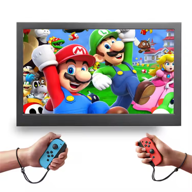 Portable 13.3 Inch IPS HD-MI Monitor 1080P 2K Gaming Display for Laptop Smartphone for XBOX PS Switch