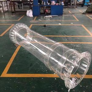 <b>Laser</b> <b>Engravable</b> PMMA Flanges Custom <b>Acrylic</b> CNC Seals Threaded Tube Ends Drilling Tapping <b>Service</b> Worldwide - Product Image 6