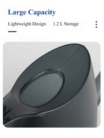 Pistolet d'arrosage intérieur en plastique à longue bec, matériau translucide de haute qualité pour jardin, avec bouteilles de pulvérisation pour plantes
