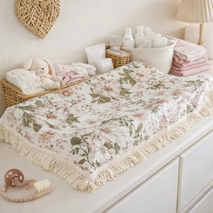 Manta de Bebé Floral de Lujo - Diseño Botánico Boho Vintage, 100% Algodón Tejido, Ecológica y Duradera, para <span class=keywords><strong>Cuna</strong></span> de Recién Nacido, Tamaño 2.0m - Product Image 2