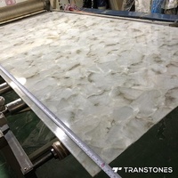 Panneau en résine translucide de haute qualité, feuille murale en albâtre et plan de travail en gros