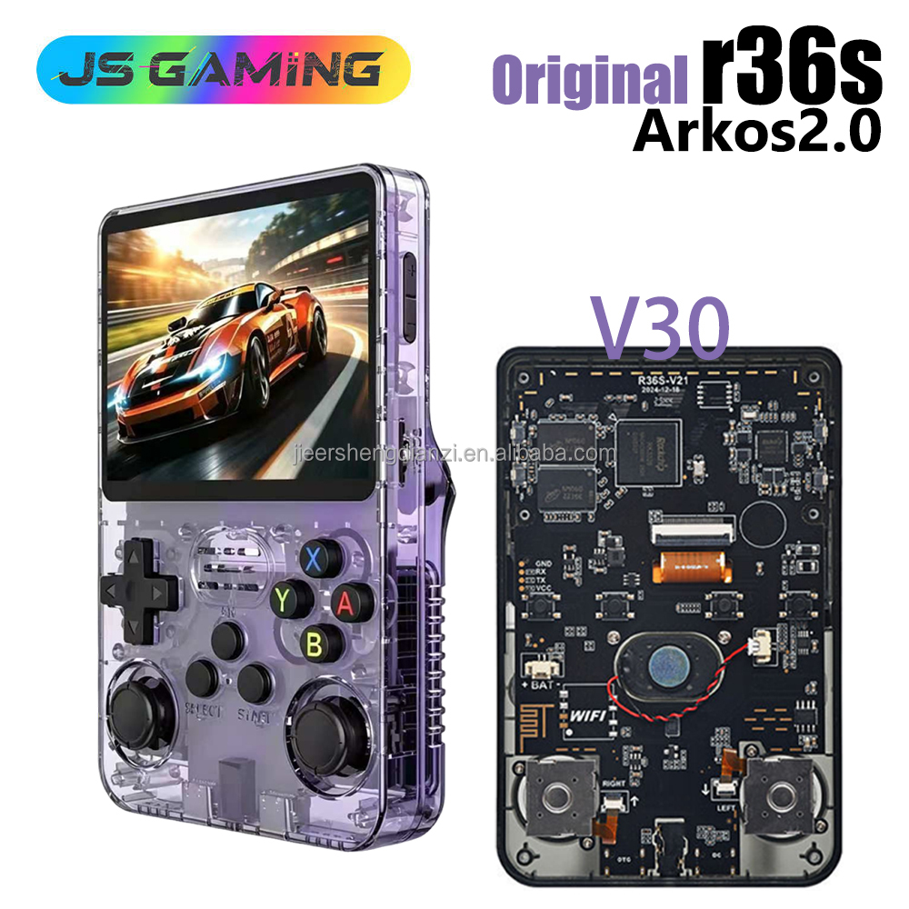 2026 <strong>R36s</strong> Arkos 2.0 Handheld Game Players Gaming Max J36 ultra Plus Pro <strong>Console</strong> Joysticks for Psp Ps Ps1 <strong>Retro</strong> Rs 6