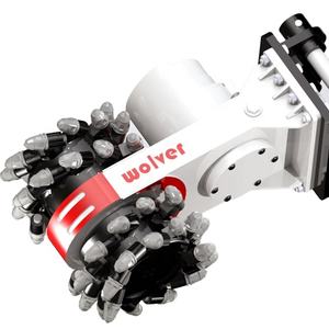 Mesin penggali batu <span class=keywords><strong>Mini</strong></span>, pemotong Drum berputar 360 derajat untuk 2 Ton suku cadang mesin konstruksi ekskavator - Product Image 1