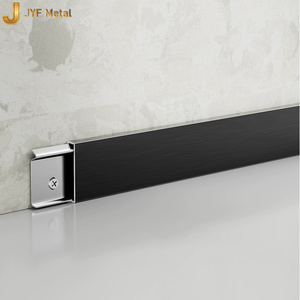 Perfil en U de Acero Inoxidable Arquitectónico EX591 para Revestimiento de Paredes Interiores, Decoración e Ingeniería - Product Image 6