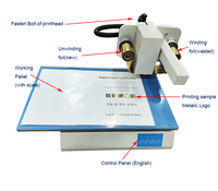 AMD8025 Imprimante feuille d'or Machine d'estampage numérique gaufrage dorure Machine pour couverture de livre de journal