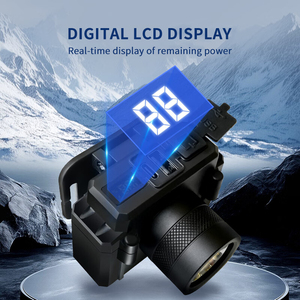 Đèn pha đèn pin Lumen siêu sáng sáng dẫn đèn pha có thể sạc lại với đèn pha cảm biến chuyển động không thấm nước màu trắng - Product Image 4