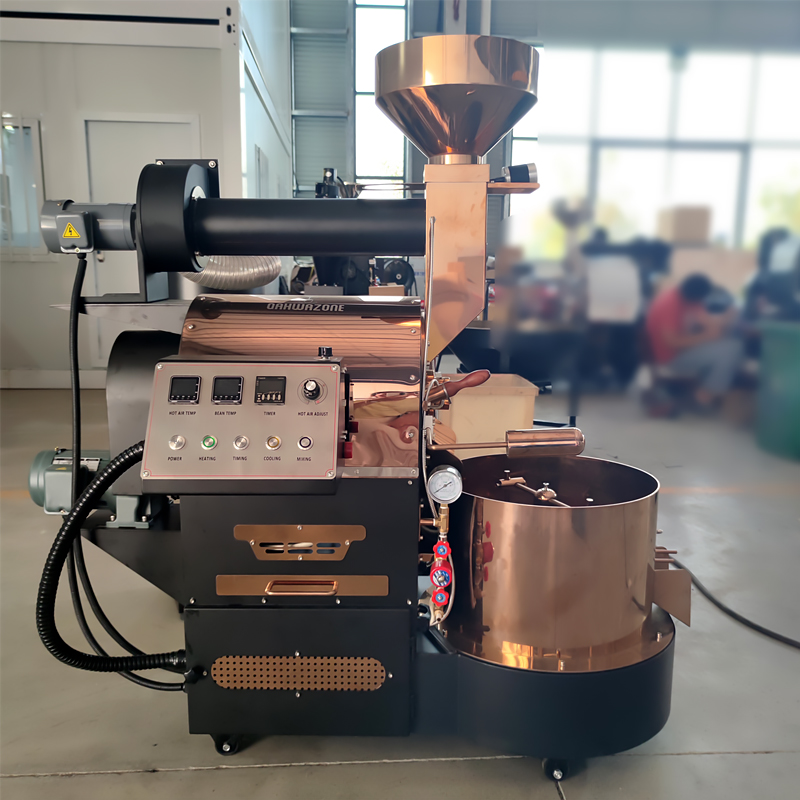 DONGYI 2021s полу-горячий воздух 1кг 2кг 3кг кг двойные стенки барабана кофе жаровня с ремесленника обжарки регистрации данных