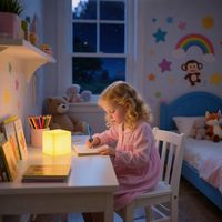 Cubo Luminoso LED Decorativo Solare RGB 6 Pollici, Illuminazione a Cubo LED Ricaricabile con 16 Colori Cangianti