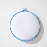 Sac isotherme pliable Nuoxin de haute qualité, rond, 12 pouces, en tissu doux, pour garder les tortillas au chaud