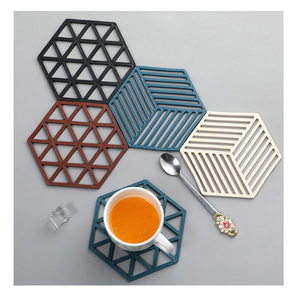 Beeman Custom Hexagon Kaffee Wein Tee tasse Tasse Silikon Untersetzer Pad Mat - Product Image 4