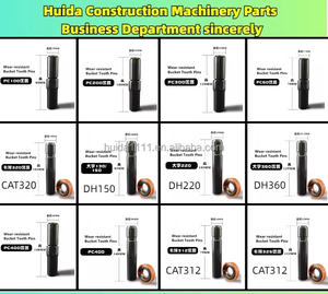 2713-1236TL benna denti per Doosan escavatore DH500/DH420 forgiatura tigre benna dente ad alte prestazioni forgiato benna dente - Product Image 6