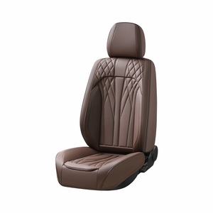 Meilleure vente nouvelle housse de siège en cuir de taille générale voiture quatre saisons housse de siège de voiture de mode classique vers l'avant - Product Image 1