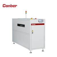 Convoyeur SMT / Convoyeur à navette / Traverseur pour PCB, Système de manutention automatique de cartes, Ligne d'assemblage avec fonction de liaison tampon, Moteur PLC