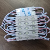 Vente chaude Module LED 12V 24V 110V 220V 60*11mm SMD2835 3led/pcs 3000K 6000K Blanc Froid LED Mot D'identification Lumineux