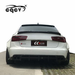 Kit corpo più ampio stile CQCV di alta qualità per <span class=keywords><strong>Audi</strong></span> A6 rs6 paraurti diffusore posteriore spoiler in fibra di carbonio più ampio per <span class=keywords><strong>AUDI</strong></span> A6 <span class=keywords><strong>S6</strong></span> - Product Image 5