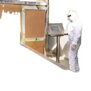 Cremator-máquina de diésel de 220V, contenedor de crematorio humano tipo 1000 Celsis, hecho para la exportación