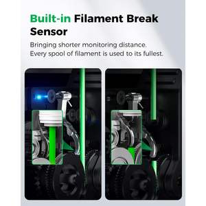 Kit de Extrusora Creality K2 Plus, Plástico de Alta Dureza, Engranajes Dobles, Alimentación Suave, Accesorios para Impresora 3D - Product Image 5