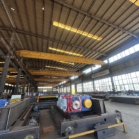 Grúa Puente Monoviga Motorizada de 10 Toneladas de Capacidad para Uso en Taller, 7.5m de Vano y 12m de Altura de Elevación