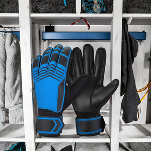 Custom Soccer Goalkeeper Gloves Adult <b>Kids</b> Rubber Football Saving Gloves Breathable Non Slip Outdoor Gym Training - Product Image 2