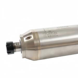Moteur de broche de fraisage refroidi par eau HQD 7,5 kW ER32 125 mm pour la découpe et la gravure du bois et de la pierre GDK125-12-24Z/7.5 - Product Image 2