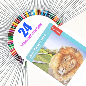 Juego de Lápices de Colores de Acuarela Personalizados al por Mayor, a Base de Agua, 12/24/36/48/72 Colores, para Pintura Artística - Product Image 6