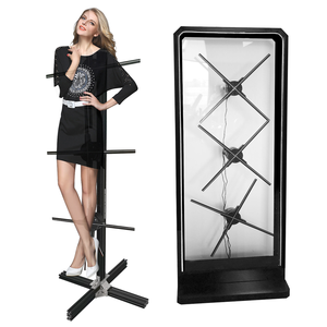 Ventilador de Visualización Holográfica 3D Humano con Carcasa de Acrílico para Exhibición de Hologramas en Grandes Exposiciones - Product Image 1